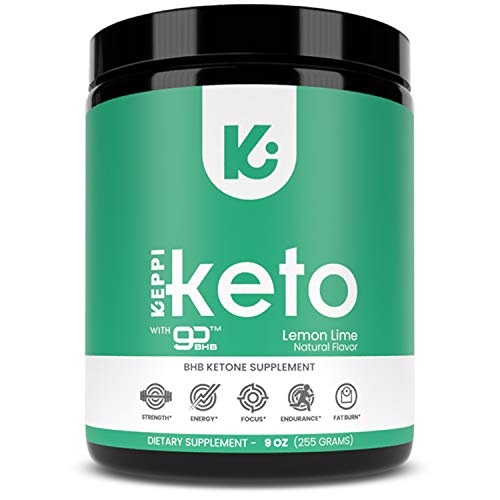 KEPPI Exogenous Ketones Keto Salts BHB Powder Supplement: Ketone Supplement Formulated to Increase Energy, Burn Fat, Maintain Ketosis and Mental Focus