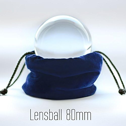 Unilake Lensball Pro 80 mm Quartz K9 Crystal Ball for DSLR and Mobile Photography