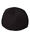Flexfit 6533 Ultrafibre & Airmesh Fitted Cap, Black - XX-Large