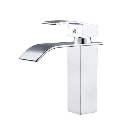 Ltpdd Faucet Tap Deck Mount Waterfall Bathroom Faucet Vanity