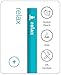 Nutriair Relax Inhaler - Nutritional Aromatherapy Supplement - Relaxation Promoter - Stress Relief - Non-Drowsy - Unwind Quickly with All Natural Chamomile, Lemon Balm, and Passion Flower (1 Pack)