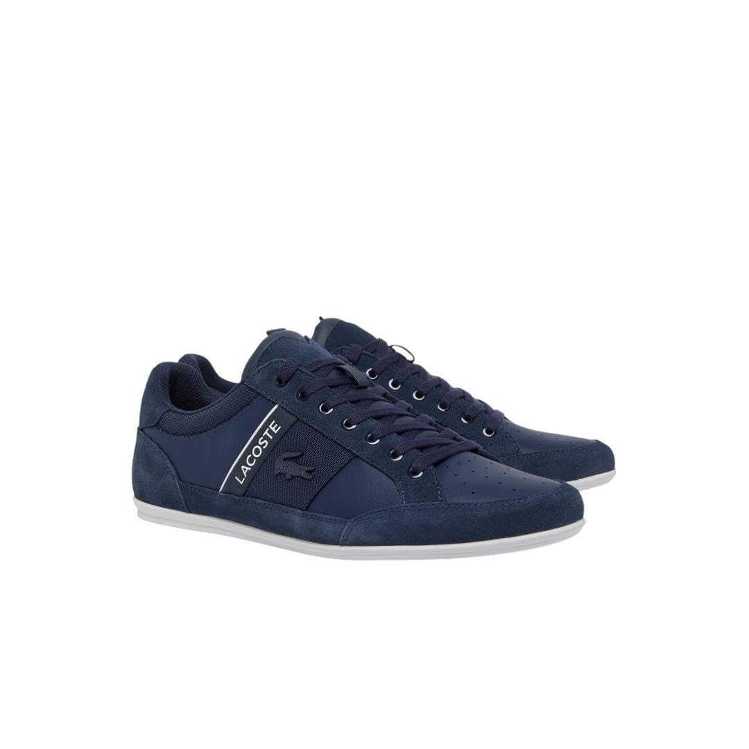 Lacoste Men's Chaymon Sneaker, Navy & White, 9.5 Image Lacoste Men's Chaymon Sneaker, Navy & White, 9.5 Image
