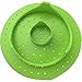 iCooker Vegetable Steamer [Heat Resistant] - Premium Quality Silicone Steamer Microwave Basket For Healthy Cooking - Best Steaming Bowl Pot With Locking Handles (Green)