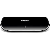 TP-Link TL-SG1005D V6 Switch Desktop, 5 Porte RJ45 Gigabit, 10/100/1000 Mbps, Plug & Play, Struttura in Plastica