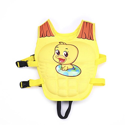 Besde Baby Inflatable Sea Swimming Pool Vest Float Aid Jacket Swim Training Jacket (F, Kids 2-7 Years Old) - Thumbnail 2