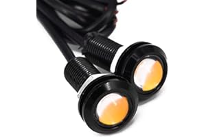 britelites Jtech 9W Eagle Eye Yellow Back Up Reverse Tail, Daytime Running Light Bulb