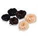 Magic Hair Bun Maker Hair Donut Foam Sponge Clip French Twist Hair Styling Ring Former Shaper Chignon Hair Curler Accessory 6 Pack