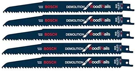 Bosch Rdn9v 9 Inch 5 8t Demolition Reciprocating Saw Blades 5