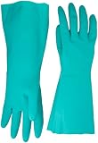 3M 90011 Nitrile Solvent Resistant Gloves, Medium