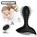 Anal Sex Toys with 10 Variable Vibration Modes for Safe Anal  Prostate Play , PALOQUETH Smooth Silicone Wireless Remote Butt Plug Vibrator for Beginner Intermediate