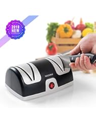 Secura Electric Knife Sharpener, 2-Stage Kitchen Knives Sharpening System Quickly Sharpening