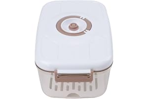 Food Vacuum Storage Container with Vacuum Pump Compatibility and Thick Sealing for Long Lasting Freshness (2.1L)