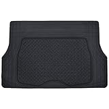 MotorTrend® Heavy Duty Premium Rubber Cargo Mat Trimmable Trunk Liner for Trucks and Sedans Multi Size (Small (SML) - 31.5