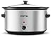 Gourmia PC850 Slow Cooker - Oval - Auto Mode - Cool Touch Handles - 8.5 Qt - 380W - Stainless Steel