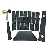 hothuimin Laminate Wood Flooring Installation Kit with 20 spacers,Tapping Block, Pull Bar and Mallet #10-MDBAZ &iexcl;&shy;