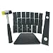 hothuimin Laminate Wood Flooring Installation Kit with 20 spacers,Tapping Block, Pull Bar and Mallet #10-MDBAZ &iexcl;&shy; primary