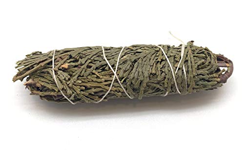 Smudge Kit Spiritual Set - White Sage, Cedar, 7 Chakra Sage, Yerba Santa, Palo Santo, Sandalwood T-Lite Candle - for… - Image 4