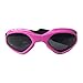 Petleso Pet Goggles , Stylish Dog Sunglasses for UV Stop Waterproof Windproof Anti-fog Eye Protection - Pink