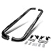 3 Inches Side Step Nerf Bar Running Board Compatible with Ford F-150 Super Crew Cab 01-03, Mild Steel, Black Powdercoated