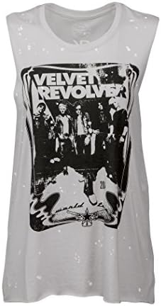 Womens VELVET REVOLVER Slouchy Band Tank Top Muscle Tee – Size Medium