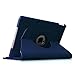 Fintie Rotating Case for iPad Mini 1/2/3 - 360 Degree Rotating Smart Stand, Auto Sleep/Wake - Navy