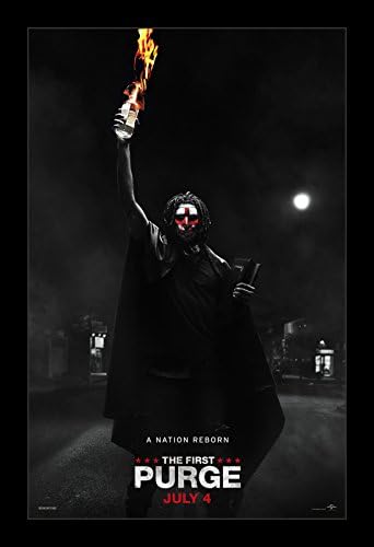 Wallspace The First Purge - 11x17 Framed Movie Poster by