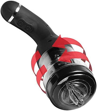 Male Massaging TPR Toy Thrusting And Swirling Automatic,Rotating Inner Chamber,Pocket Pussy,(Confidential Packaging) [Energy Class A]