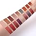 MAGEFY Eyeshadow Palette Professional 18 Pigmented Eye Shadow, 9 Matte + 9 Shimmer,Blendable Long Lasting Red Brown Metallic Glitter Eyeshadow Makeup Palette