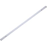 Satco 65-1224 4-Foot LED Strip Light, 30W, CCT Selectable (2700K-5000K), Linkable, Damp Rated, 120V, White Finish, Ideal for 