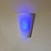It's Exciting Lighting IEL-3000 Color Changing Wall Sconce with Remote, Multicolor