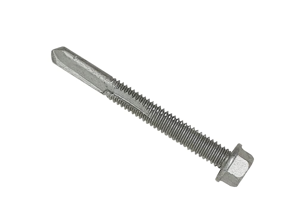 TechFast Heavy Duty Sheet to Steel Roofing Screws | 5.5 x 50mm | Elementech | Box 100