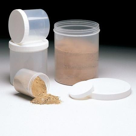 Wide Mouth Jar, 1200 mL, Plastic, PK5