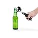 WHX Stainless Steel Manual Camping Can Opener Bottle Opener Easy to Use with Ergonomic Good Grips Rubber Handle
