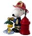 Firefighter Snoopy 12th in Series 2009 Hallmark Ornament