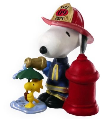 Firefighter Snoopy 12th in Series 2009 Hallmark Ornament