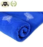 E-Onfoot Fleece Sleeping Bag Liner, Camping Sleep Sack Travel Sheet Zipper