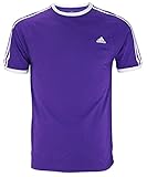 Adidas Men's Short Sleeve Striped Tee