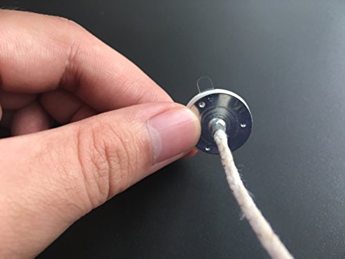 image for EricX Light 120 pcs Candle Wick Stickers,Made of Heat Resistance Glue 