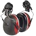 3M PELTOR Ear Muffs, Noise Protection, Hard Hat Attachment, NRR 25 dB, Construction, Manufacturing, Maintenance, Automotive, Woodworking, Heavy Engineering, Mining, X3P3E primary