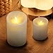 Luminara LED Flameless Candle, Flameless Real Wax Moving Wick LED Candle for Home/Party/Halloween/Christmas/Wedding Decor with Timer Control Vanilla Scent 3.5