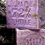 Savon de Marseille (Marseille Soap) with Pure Crushed Local Flowers from France