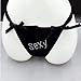 Huitao 1 piece New Women Sexy Lingerie G-strings Lace sexy thongs Fashion Sexy Bikini Black