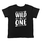 Wild & One Infant T-Shirt, SpiritForged Apparel Black 18 Months