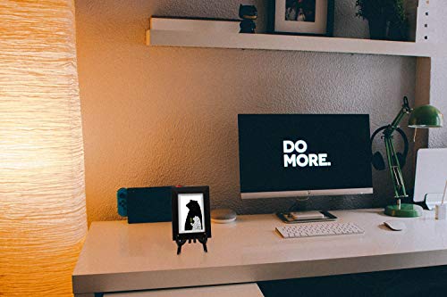 image for Comgrow 10 Pack 4.3 Inch Upgraded Anti-Slip Acrylic Plate Display Stan