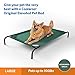 Coolaroo The Original Elevated Pet Bed, Large, Brunswick Greenthumb 2