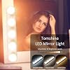Tomshine Led-spiegellamp met USB, 3 kleurmodi, make-uplamp voor spiegel, 10 niveaus dimbaar en IP43 waterdicht, 8 W