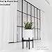 Sona Home Adjustable Mid Century Plant Stand, Available in 3 Sizes, 3 Colors – Modern Plant Stand for Indoor & Outdoor Use, Planter Stand Only (Med, Black)thumb 2