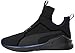 PUMA Women's Fierce Velvet Rope Wn Sneaker, Black-Icelandic Blue, 7 M US