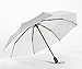 umenice UPF 50+ UV Protection Travel Umbrella Ultra Light Weight White