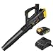 TECCPO 20V 310CFM Lightweight Cordless Leaf Blower With Variable Speed Control, 2.0 AH Lithium Battery Included - TDAB02G primary